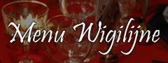 Menu Wigilijne
